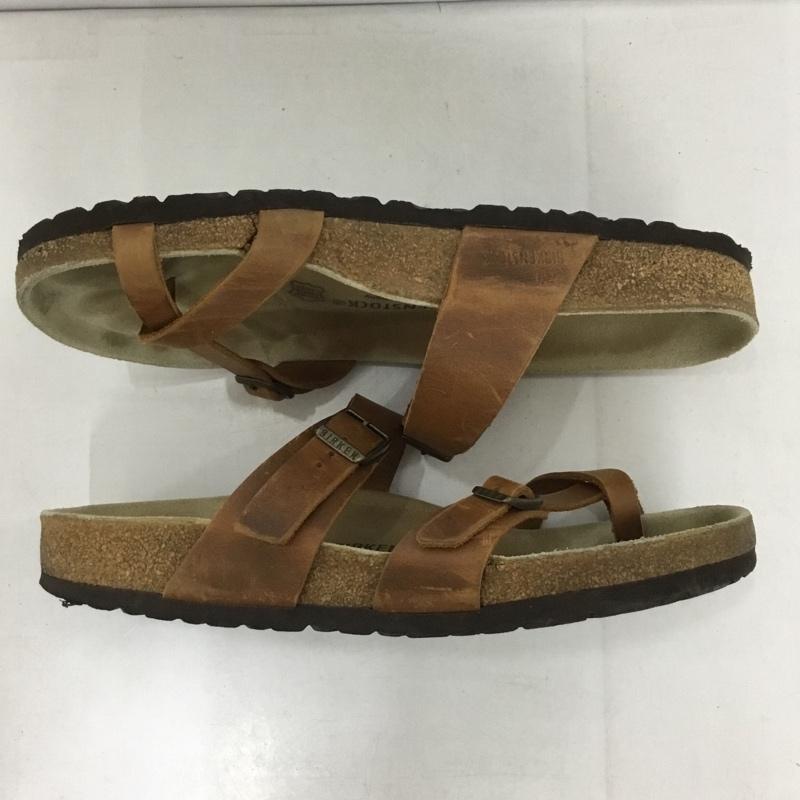 ビルケンシュトック BIRKENSTOCK サンダル サンダル マヤリ 27cm 42 27.0cm 無地 茶 / ブラウン /  メンズ USED 古着 中古 10133816