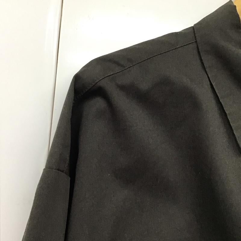 レイジブルー RAGEBLUE シャツ、ブラウス 長袖 長袖シャツ 無地シャツ カラーシャツ ミリタリーシャツ L ロゴ、文字 カーキ / カーキ /  メンズ USED 古着 中古 10130333