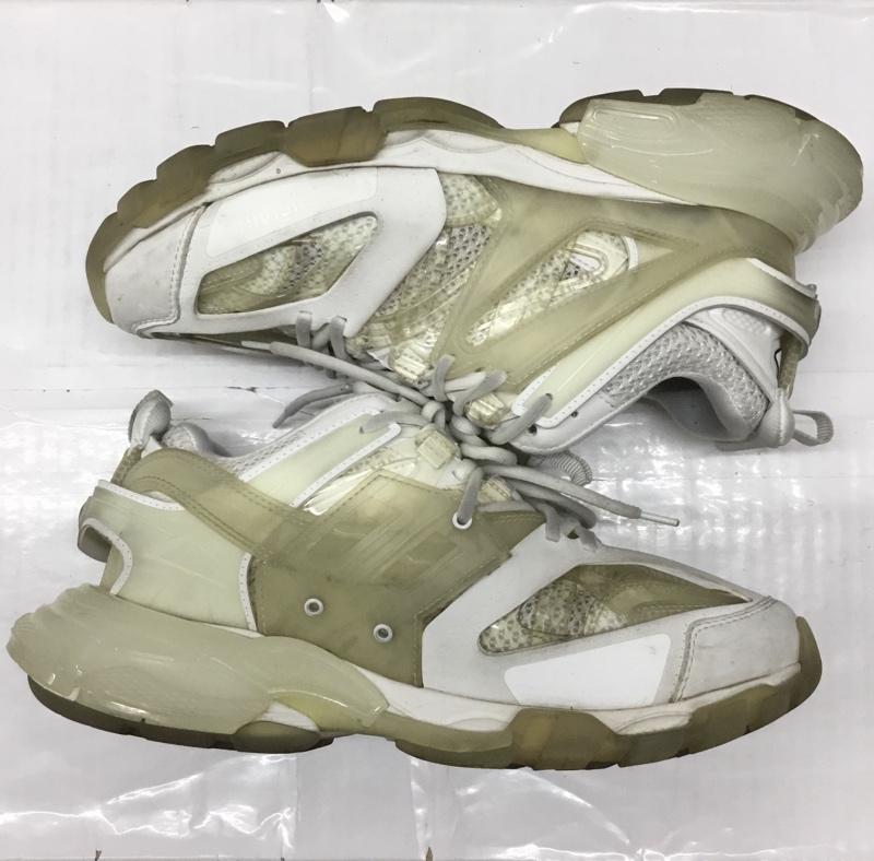 バレンシアガ BALENCIAGA スニーカー スニーカー 647742 トラック クリアソール 27cm 27.0cm ロゴ、文字 白 / ホワイト /  メンズ USED 古着 中古 10110053