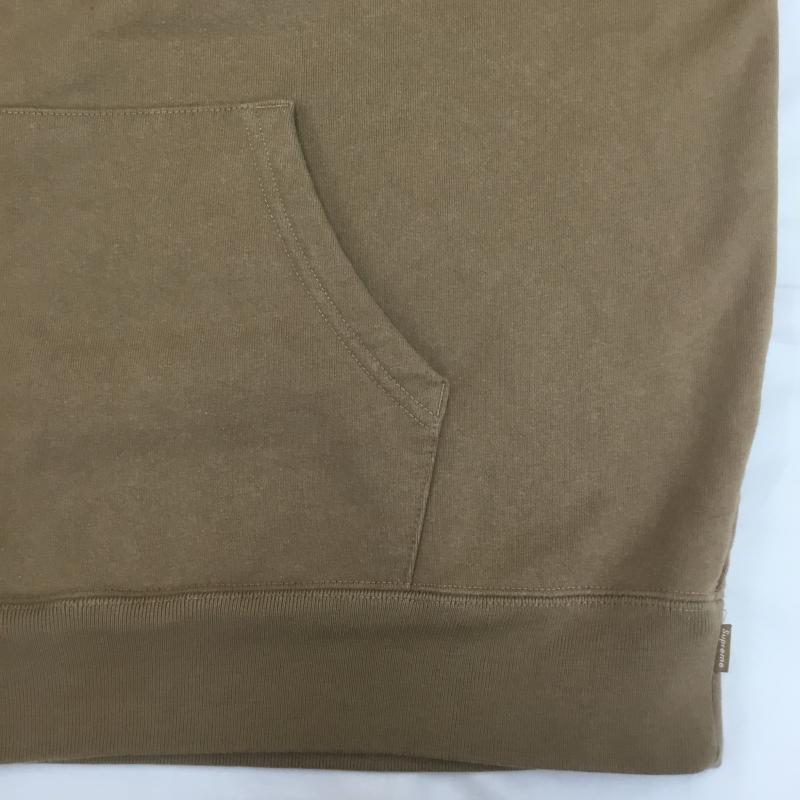 シュプリーム Supreme パーカー 長袖 22SS Cropped Panels Hooded Sweatshirt L ロゴ、文字 茶 / ブラウン /  メンズ USED 古着 中古 10108199