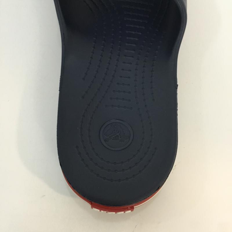 クロックス crocs サンダル サンダル 26cm 204108-4CC Crocband II Slide 26.0cm 無地 紺 / ネイビー /  メンズ USED 古着 中古 10142005