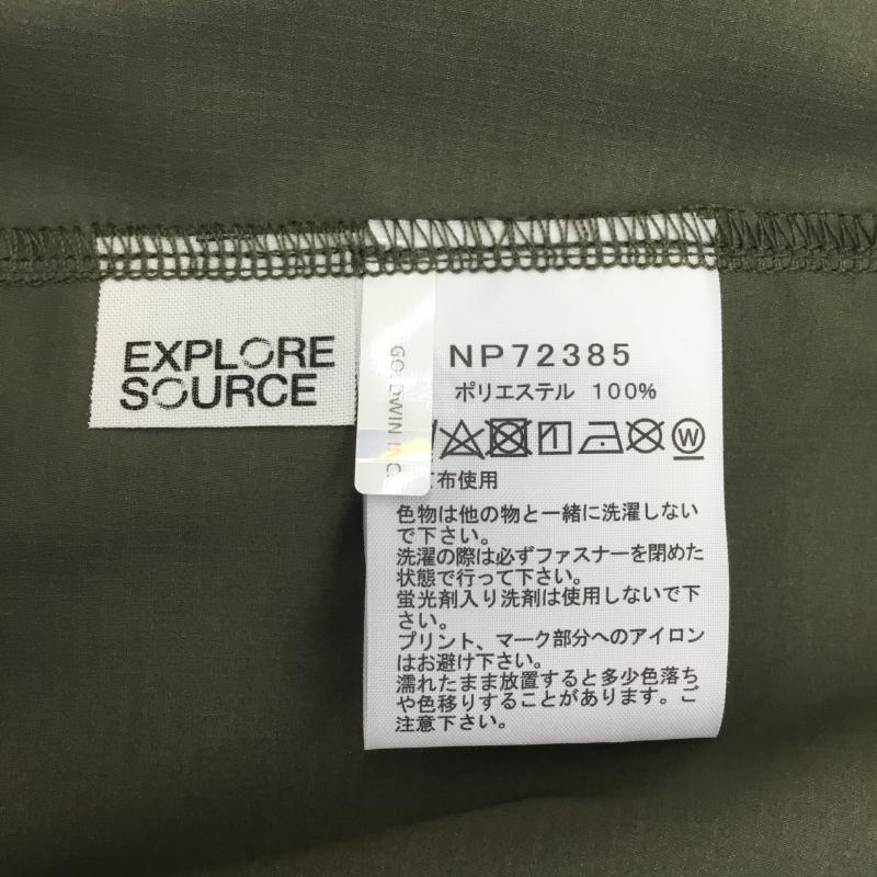 ザノースフェイス THE NORTH FACE ジャケット、上着 ジャケット、ブレザー ES Anytime Wind Hoodie ES エニータイムウインドフーディ NP72385 タグ付 L ロゴ、文字 カーキ / カーキ /  メンズ USED 古着 中古 10108111