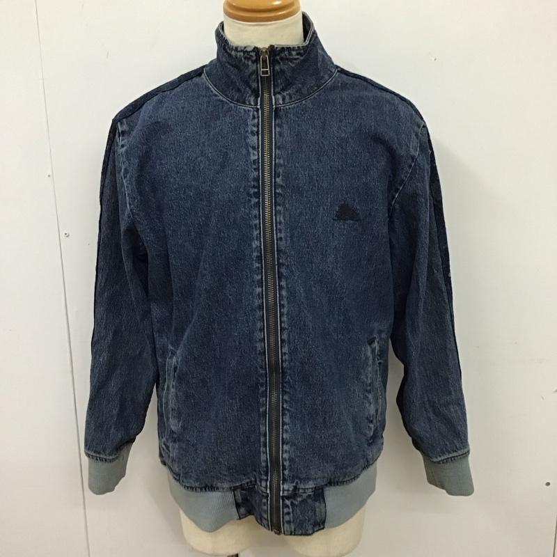 リーバイス Levi s ジャケット、上着 ジャンパー、ブルゾン ジップアップジャケット ジャンパー ジャケット デニムジャケット アウター M ロゴ、文字 インディゴ / インディゴ /  メンズ USED 古着 中古 10114692