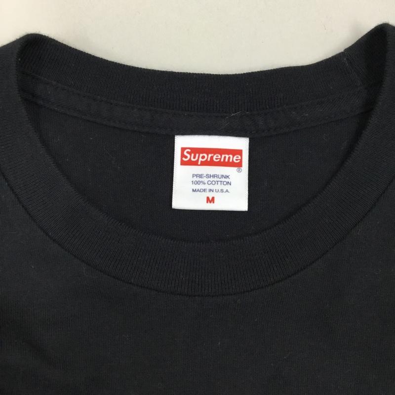 シュプリーム Supreme Tシャツ 半袖 20ss DanielJohnstonFrogTee 半袖カットソー プリントTシャツ M プリント 黒 / ブラック /  メンズ USED 古着 中古 10120080