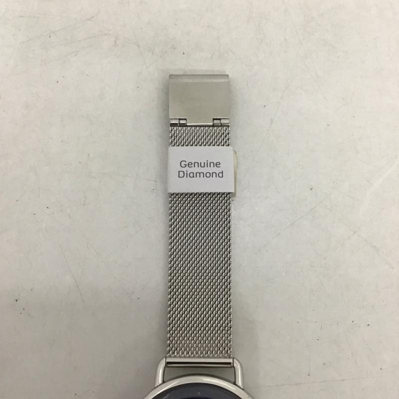 スカーゲン SKAGEN 腕時計 アナログ（クォーツ式） SKW2738 箱有 ロゴ、文字 銀 / シルバー / X 紺 / ネイビー /  レディース USED 古着 中古 10134352