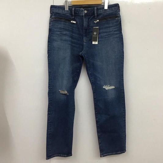 ジーユー GU パンツ デニム、ジーンズ 321-351032 UNDERCOVER スリムダメージジーンズ ストレッチパンツ XL 無地 インディゴ / インディゴ /  メンズ USED 古着 中古 10109844