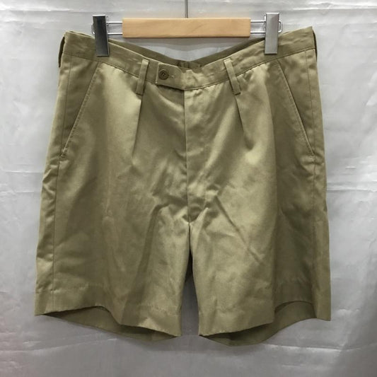古着 USED パンツ ショートパンツ ハーフパンツ ショートパンツ カジュアルパンツ 無地 ベージュ / ベージュ /  メンズ USED 古着 中古 10108384