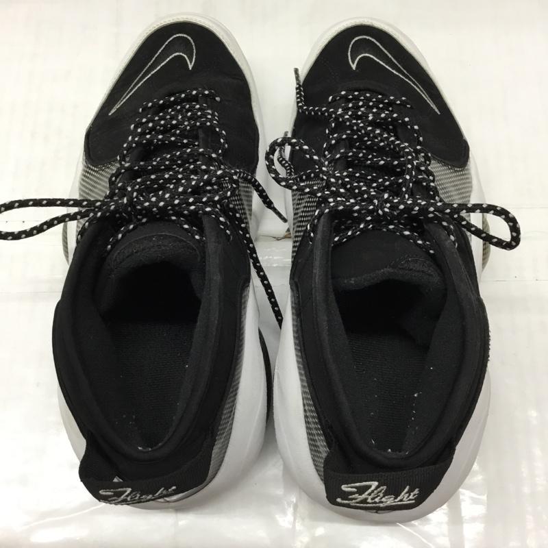 ナイキ NIKE スニーカー スニーカー 806404-001 AIR ZOOM FLIGHT 95 SE 27.5cm 27.5cm ロゴ、文字 白 / ホワイト / X 黒 / ブラック /  メンズ USED 古着 中古 10119905