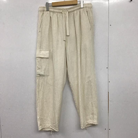 ノースノーネーム NORTH NO NAME パンツ ワークパンツ、ペインターパンツ ワークパンツ ワイドパンツ カジュアルパンツ カーゴパンツ XL 無地 アイボリー / アイボリー /  メンズ USED 古着 中古 10138587