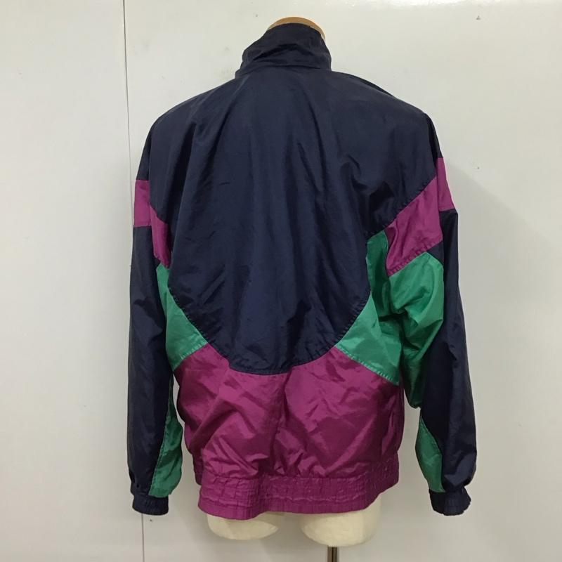 アディダス adidas ジャケット、上着 ジャンパー、ブルゾン ナイロンジャケット XL ロゴ、文字 マルチカラー / マルチカラー /  メンズ USED 古着 中古 10114748