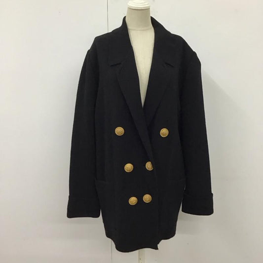イヴサンローラン Yves Saint Laurent ジャケット、上着 ジャケット、ブレザー 90s M 無地 黒 / ブラック /  レディース USED 古着 中古 10120300