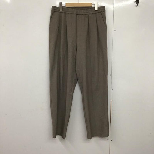シップス SHIPS パンツ スラックス スラックスパンツ ワイドパンツ カジュアルパンツ L 無地 茶 / ブラウン /  メンズ USED 古着 中古 10141520