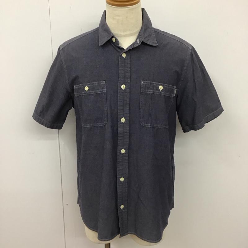カーハート Carhartt シャツ、ブラウス 半袖 半袖シャツ カラーシャツ 半袖カットソー S 無地 インディゴ / インディゴ /  メンズ USED 古着 中古 10113099