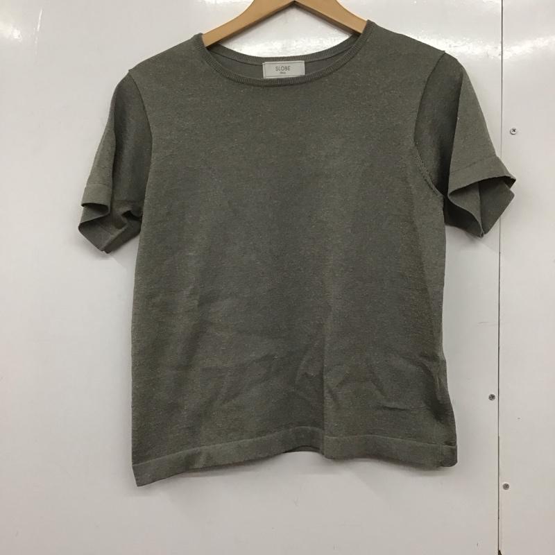 スローブイエナ SLOBE IENA カットソー 半袖 無地 灰 / グレー /  レディース USED 古着 中古 10142128