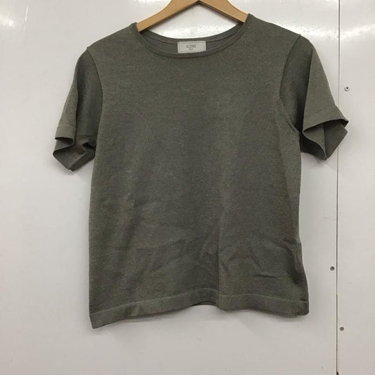スローブイエナ SLOBE IENA カットソー 半袖 無地 灰 / グレー /  レディース USED 古着 中古 10142128