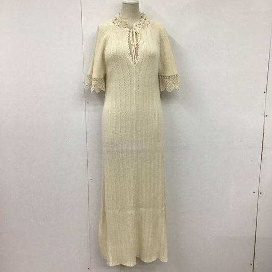 ザラ ZARA ワンピース ロングスカート 4331/103/712/ S 無地 アイボリー / アイボリー /  レディース USED 古着 中古 10107217