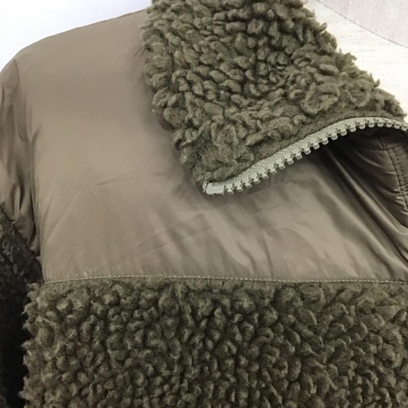 バズリクソンズ Buzz Rickson s ジャケット、上着 ジャンパー、ブルゾン boa-a-2220-62-n JACKETCOLDWEATHER BOA-2A フリースジャケット ジップアップジャケット M 無地 カーキ / カーキ /  メンズ USED 古着 中古 10106792
