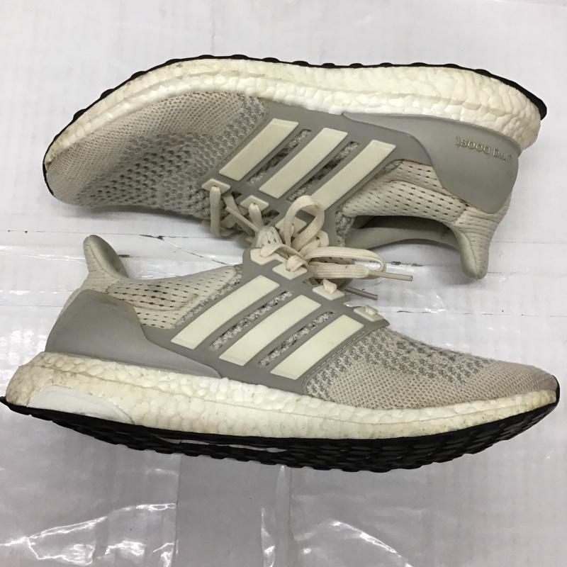 アディダス adidas スニーカー スニーカー BB7802 ULTRA BOOST 26.5cm 26.5cm ロゴ、文字 アイボリー / アイボリー /  メンズ USED 古着 中古 10118768