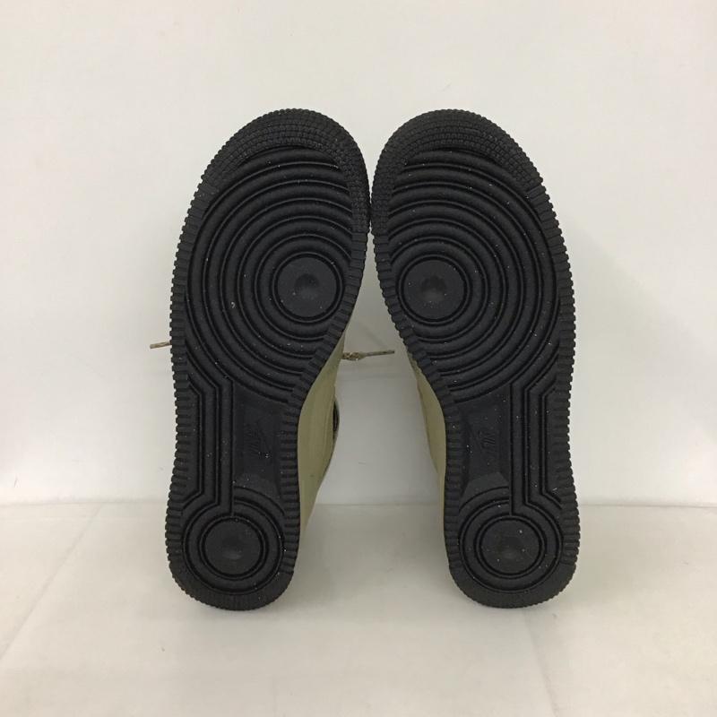ナイキ NIKE スニーカー スニーカー FB8881 200 AIR FORCE 1 MID 07 26cm 箱有 26.0cm ロゴ、文字 カーキ / カーキ /  メンズ USED 古着 中古 10132474