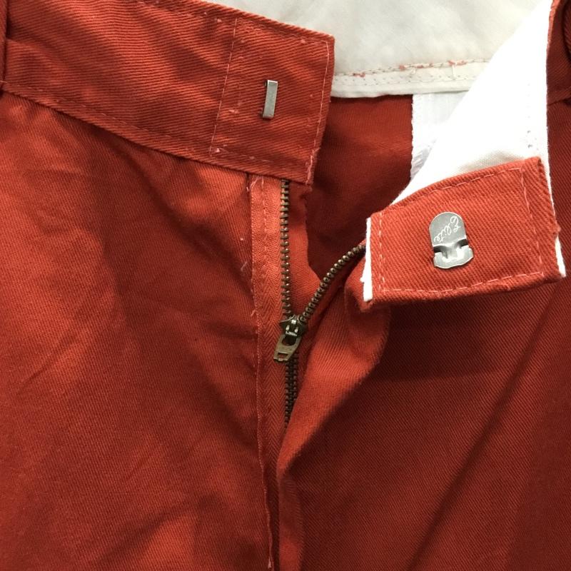 ディッキーズ Dickies パンツ ワークパンツ、ペインターパンツ ワークパンツ ワイドパンツ カジュアルパンツ skateboading 31インチ ロゴ、文字 橙 / オレンジ /  メンズ USED 古着 中古 10121986