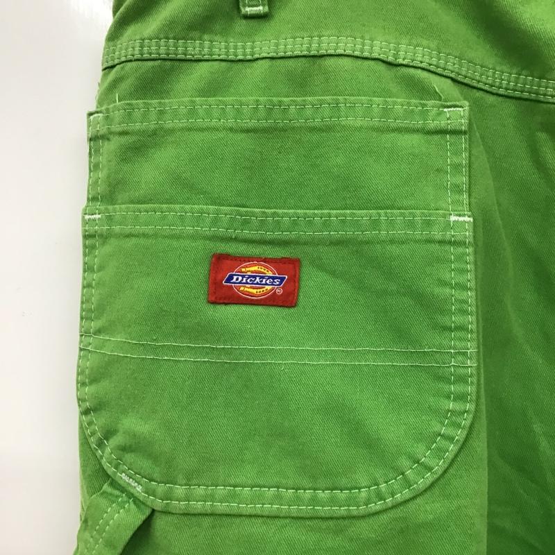 ディッキーズ Dickies パンツ デニム、ジーンズ デニムパンツ ワイドパンツ ストレートパンツ ワークパンツ 無地 緑 / グリーン /  メンズ USED 古着 中古 10105789