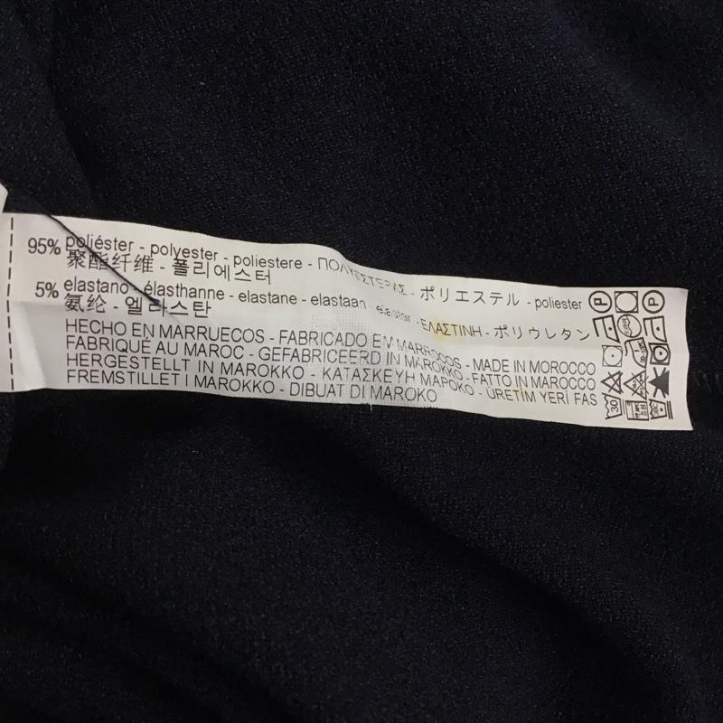 ザラ ZARA チュニック 七分袖 M 無地 紺 / ネイビー /  レディース USED 古着 中古 10124805