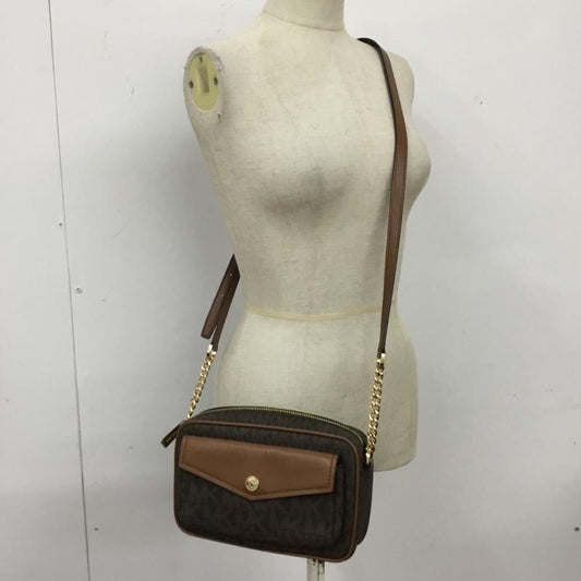 マイケルコース MICHAEL KORS ショルダーバッグ ショルダーバッグ 35F1GTVC8I シグネチャー 総柄 茶 / ブラウン /  レディース USED 古着 中古 10120914
