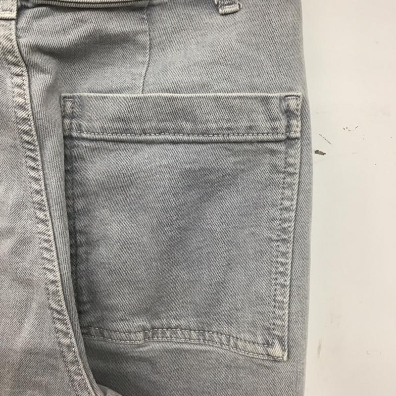 ザラ ZARA パンツ デニム、ジーンズ 36 無地 灰 / グレー /  レディース USED 古着 中古 10150525
