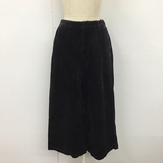 レリュームジャーナルスタンダード relume Journal Standard ボトムス ボトムス 16-030-462-7640-3-0 ワイドパンツ コーデュロイ M 無地 黒 / ブラック /  レディース USED 古着 中古 10117358
