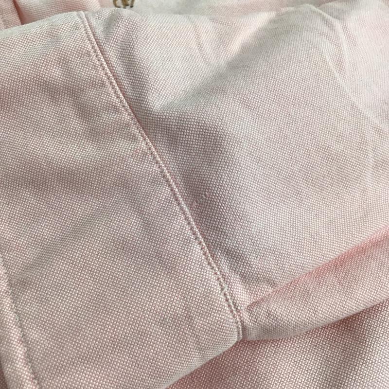 ラルフローレン RALPHLAUREN シャツ、ブラウス 長袖 長袖シャツ 無地シャツ カラーシャツ ボタンダウンシャツ ロゴ、文字 桃 / ピンク /  メンズ USED 古着 中古 10136190