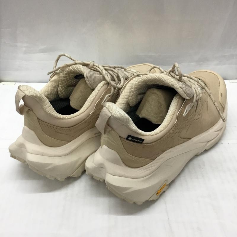 ホカオネオネ HOKA ONEONE スニーカー スニーカー 1130530 KAHA 2 LOW GTX 27.5cm 箱有 トレッキング 27.5cm ロゴ、文字 ベージュ / ベージュ /  メンズ USED 古着 中古 10117612