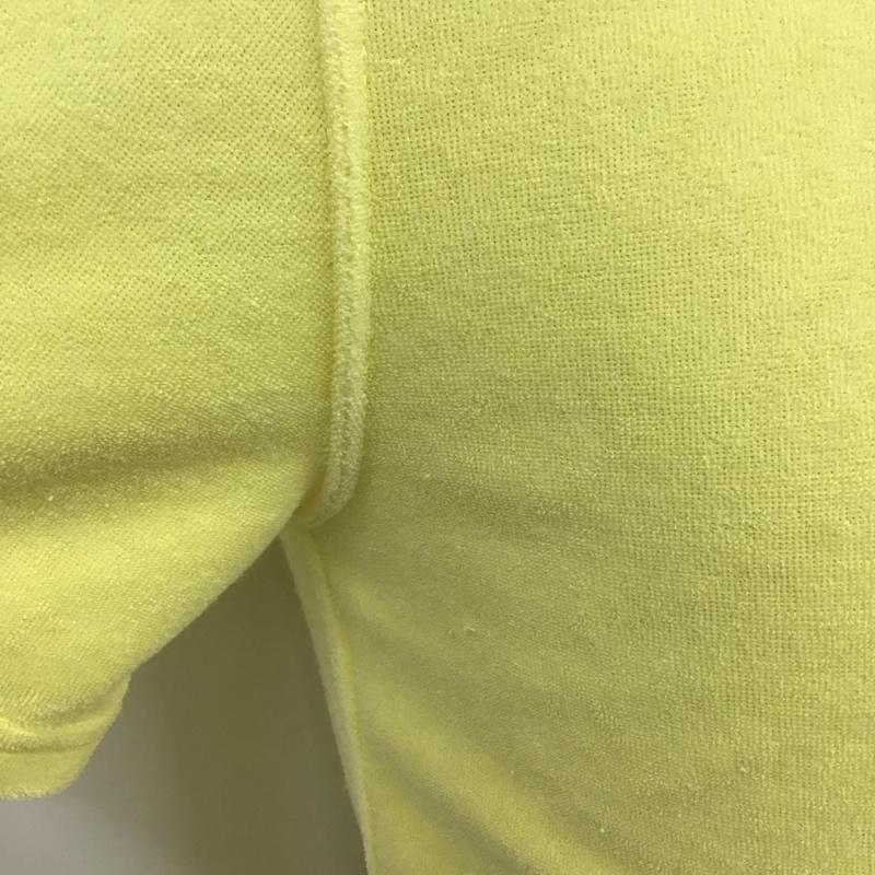 ベイフロー BAYFLOW Tシャツ 半袖 BM1706TA01 パイル地 胸ポケット 2 ロゴ、文字 黄 / イエロー /  メンズ USED 古着 中古 10106944