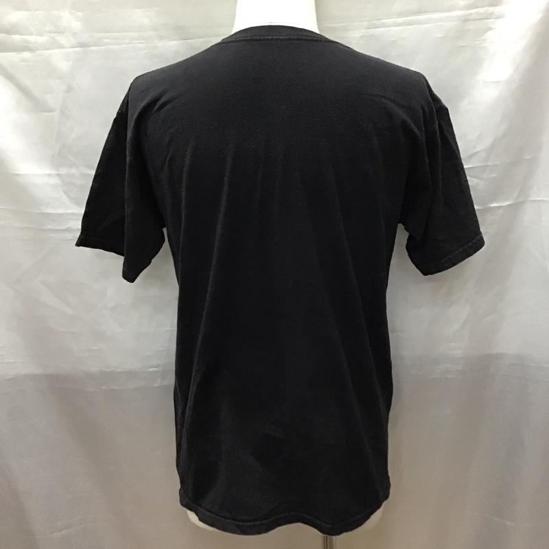 ハフ HUF Tシャツ 半袖 半袖カットソー プリントTシャツ クルーネックカットソー M プリント 黒 / ブラック /  メンズ USED 古着 中古 10116570