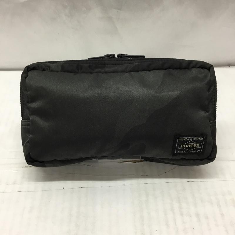 ポーター PORTER ポーチ ポーチ タンカー カモフラージュ柄・迷彩 カーキ / カーキ /  メンズ USED 古着 中古 10117138