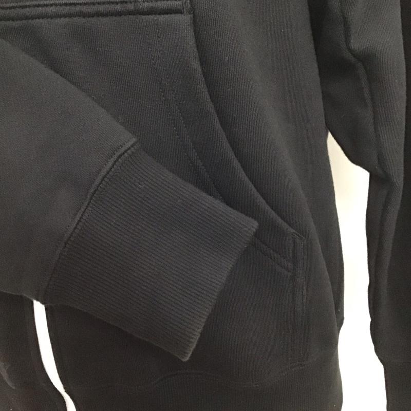 ザノースフェイス THE NORTH FACE パーカー 長袖 NT62130 ジップアップ フルジップ 裏起毛 M ロゴ、文字 黒 / ブラック /  メンズ USED 古着 中古 10106849