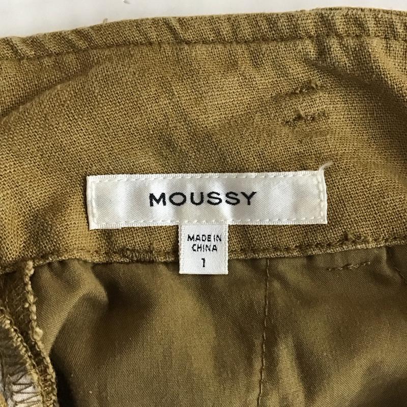 マウジー MOUSSY ボトムス ボトムス 010DSW30-2220 BELTED CARGO PANTS カーゴパンツ 1 無地 ベージュ / ベージュ /  レディース USED 古着 中古 10114470