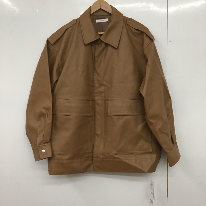 レイジブルー RAGEBLUE ジャケット、上着 ジャンパー、ブルゾン カジュアルジャケット アウター カラージャケット FREE 無地 茶 / ブラウン /  レディース USED 古着 中古 10147677