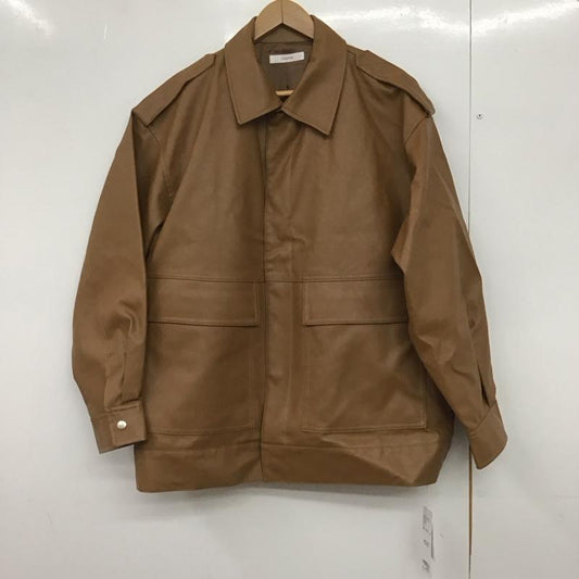 レイジブルー RAGEBLUE ジャケット、上着 ジャンパー、ブルゾン カジュアルジャケット アウター カラージャケット FREE 無地 茶 / ブラウン /  レディース USED 古着 中古 10147677