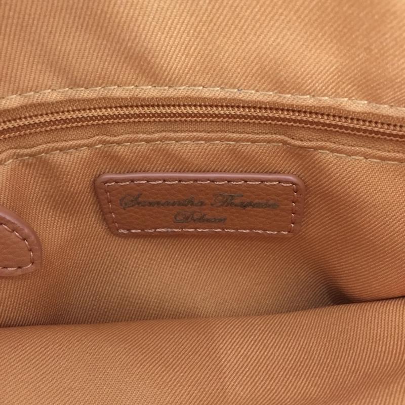サマンサタバサ デラックス Samantha Thavasa Deluxe ショルダーバッグ ショルダーバッグ ロゴ、文字 茶 / ブラウン /  レディース USED 古着 中古 10148805