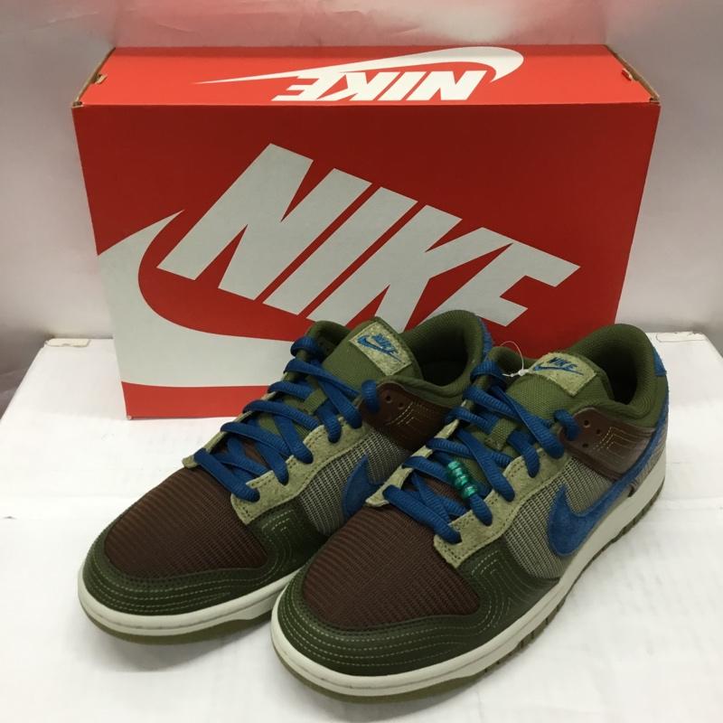 ナイキ NIKE スニーカー スニーカー DR0159 200 DUNK LOW NH 28cm 箱有 28.0cm ロゴ、文字 カーキ / カーキ / X 青 / ブルー / X 茶 / ブラウン /  メンズ USED 古着 中古 10107858