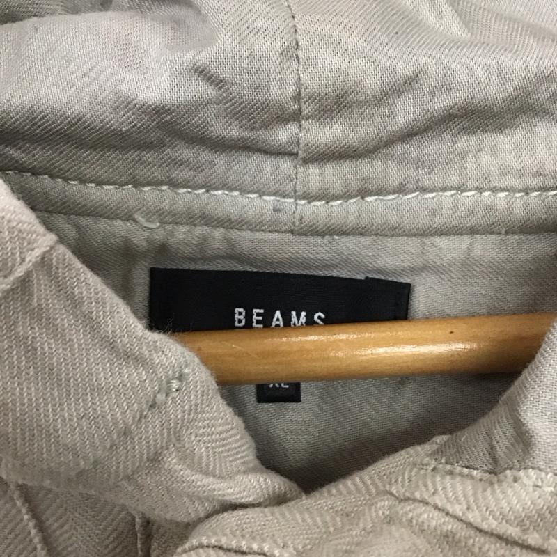 ビームス BEAMS パーカー 長袖 長袖パーカー プルオーバーパーカー カジュアルジャケット XL 総柄 マルチカラー / マルチカラー /  メンズ USED 古着 中古 10145978