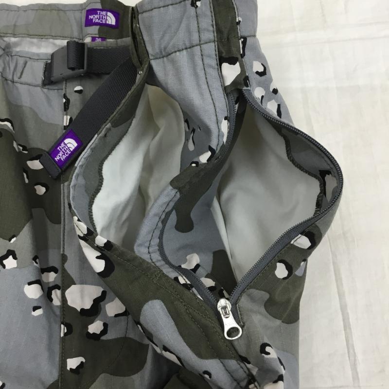 ザ ノースフェイス パープルレーベル THE NORTH FACE PURPLE LABEL パンツ ワークパンツ、ペインターパンツ N25SC041 36 カモフラージュ柄・迷彩 灰 / グレー /  メンズ USED 古着 中古 10151174