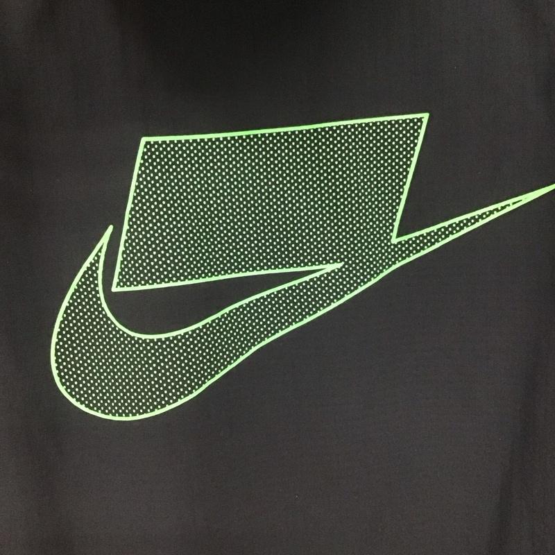 ナイキ NIKE ジャケット、上着 ジャケット、ブレザー bv3304-010 フレックスフルジップジャケット ナイロンジャケット XL ロゴ、文字 黒 / ブラック /  メンズ USED 古着 中古 10146579