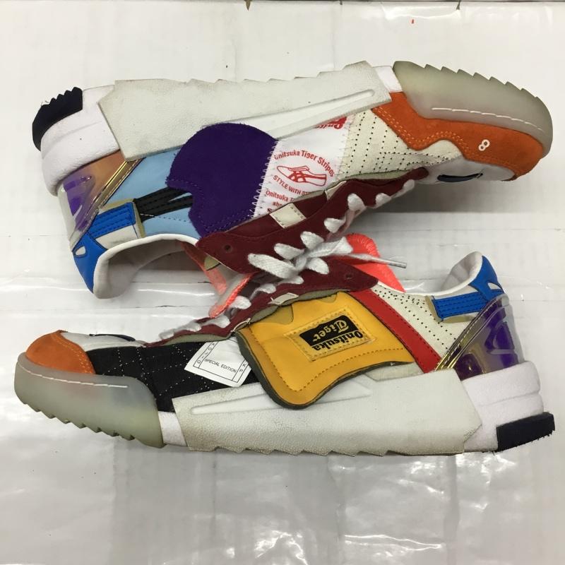 オニツカタイガー ONITSUKA TIGER スニーカー スニーカー F050620 D-TRAINER BORO 26cm 26.0cm ロゴ、文字 マルチカラー / マルチカラー /  メンズ USED 古着 中古 10108846