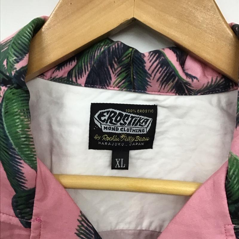 エロスティカ EROSTiKA シャツ、ブラウス 半袖 半袖シャツ プリントシャツ ポケットシャツ XL プリント マルチカラー / マルチカラー /  メンズ USED 古着 中古 10130099