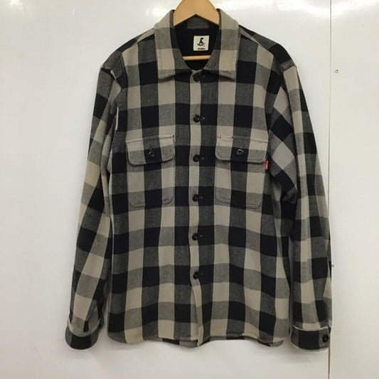 アコースティック ACOUSTIC シャツ、ブラウス 長袖 長袖シャツ チェックシャツ カラーシャツ L チェック マルチカラー / マルチカラー /  メンズ USED 古着 中古 10149743