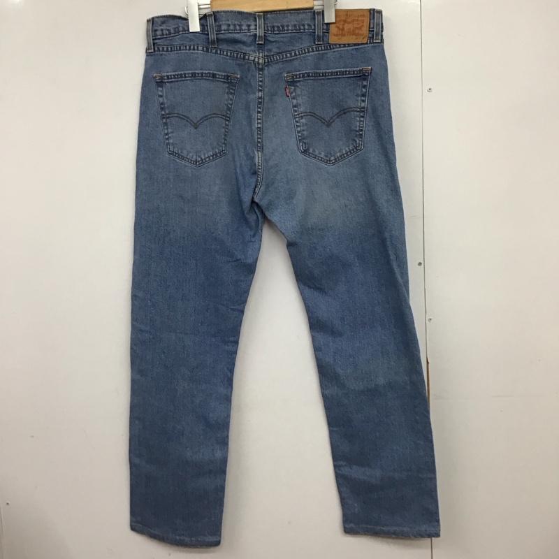 リーバイストラウスアンドコー Levi Strauss & co. パンツ デニム、ジーンズ デニムパンツ ワイドパンツ カジュアルパンツ ストレッチパンツ 38インチ 無地 インディゴ / インディゴ /  メンズ USED 古着 中古 10149536