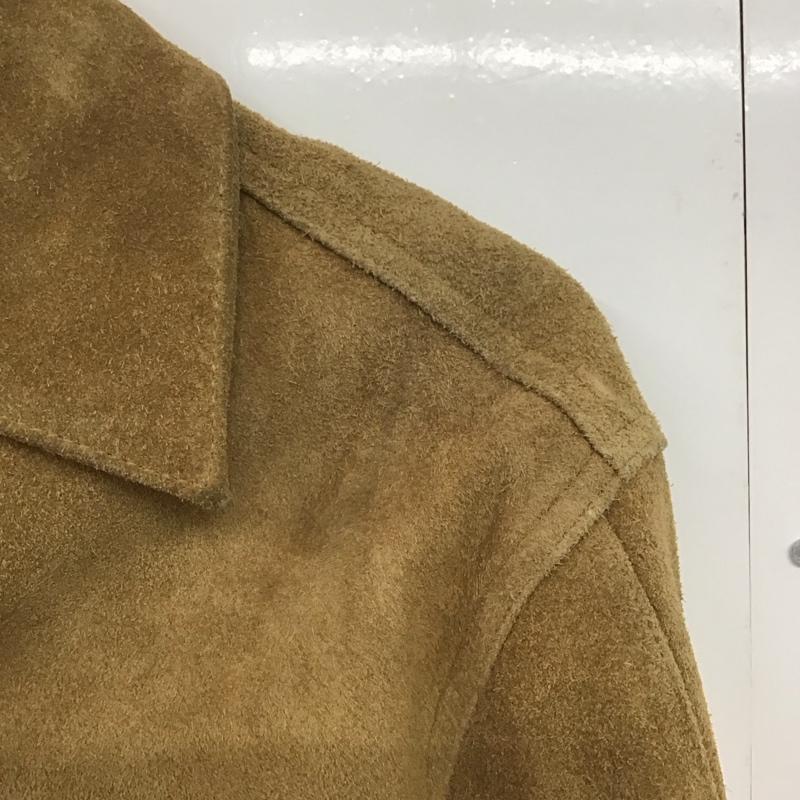 リーバイス Levi s ジャケット、上着 ジャケット、ブレザー レザージャケット ボタンジャケット アウター 99年 復刻 36 ロゴ、文字 ベージュ / ベージュ /  メンズ USED 古着 中古 10141656