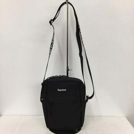 シュプリーム Supreme ショルダーバッグ ショルダーバッグ 18SS Shoulder Bag ロゴ、文字 黒 / ブラック /  メンズ USED 古着 中古 10141651