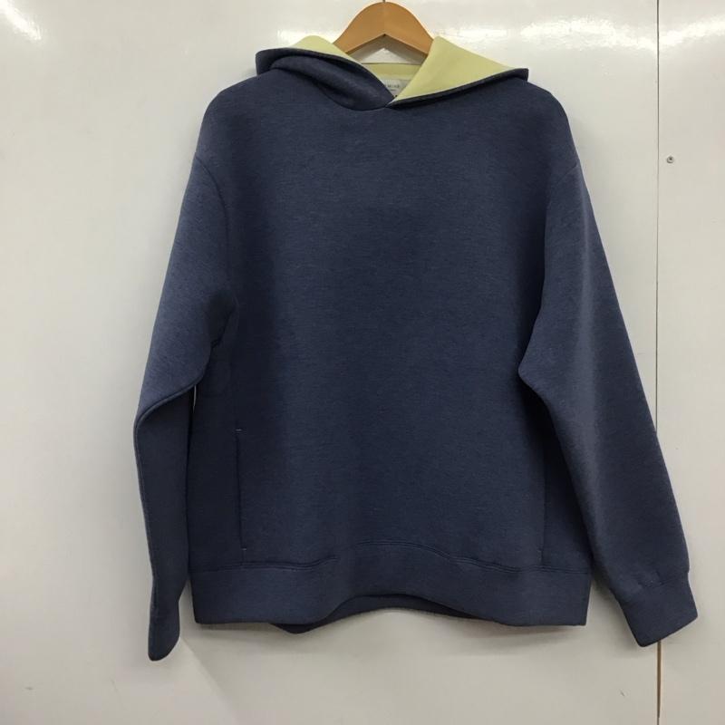 ビーミング バイ ビームス B:MING by BEAMS パーカー 長袖 長袖パーカー プルオーバーパーカー スウェット L 無地 水色 / ライトブルー /  メンズ USED 古着 中古 10137049
